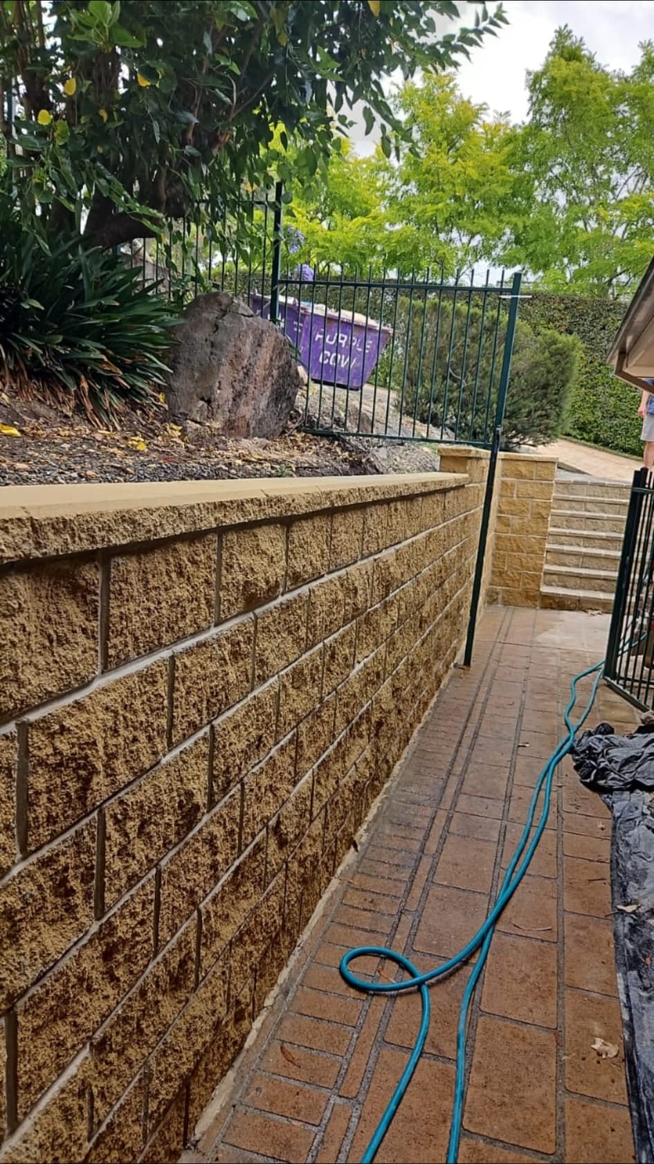 Hornsby Heights retaining wall rebuild