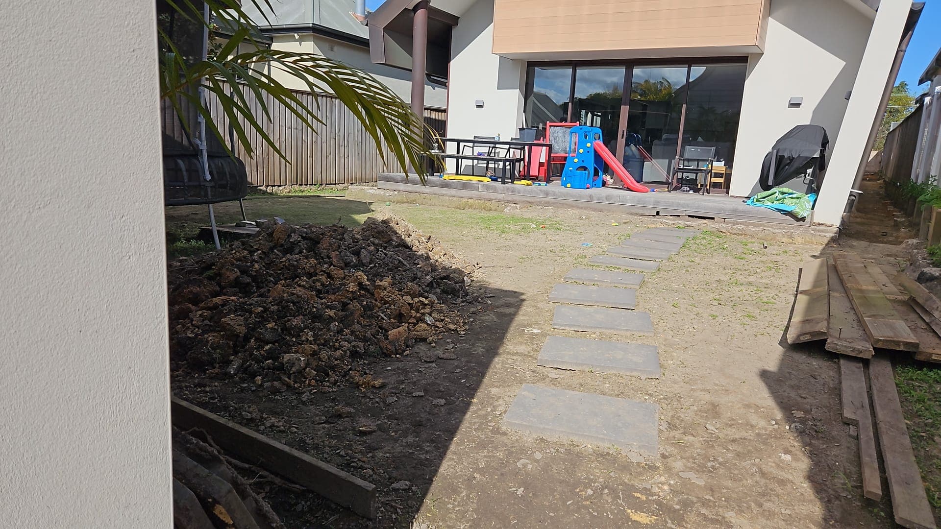 Paving, lighting, and turf work nearing completion