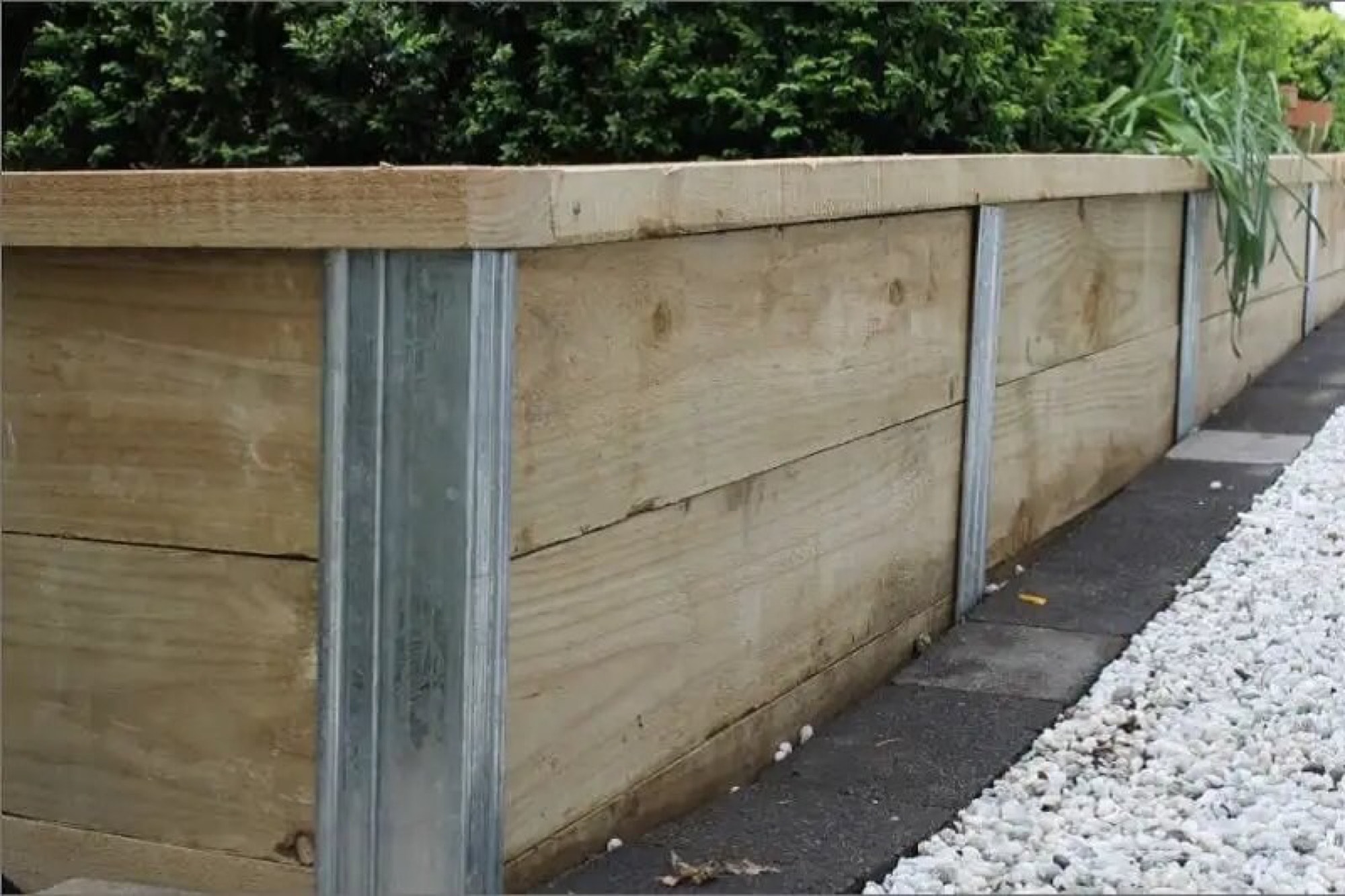 Retaining Walls work by Abloom Gardening